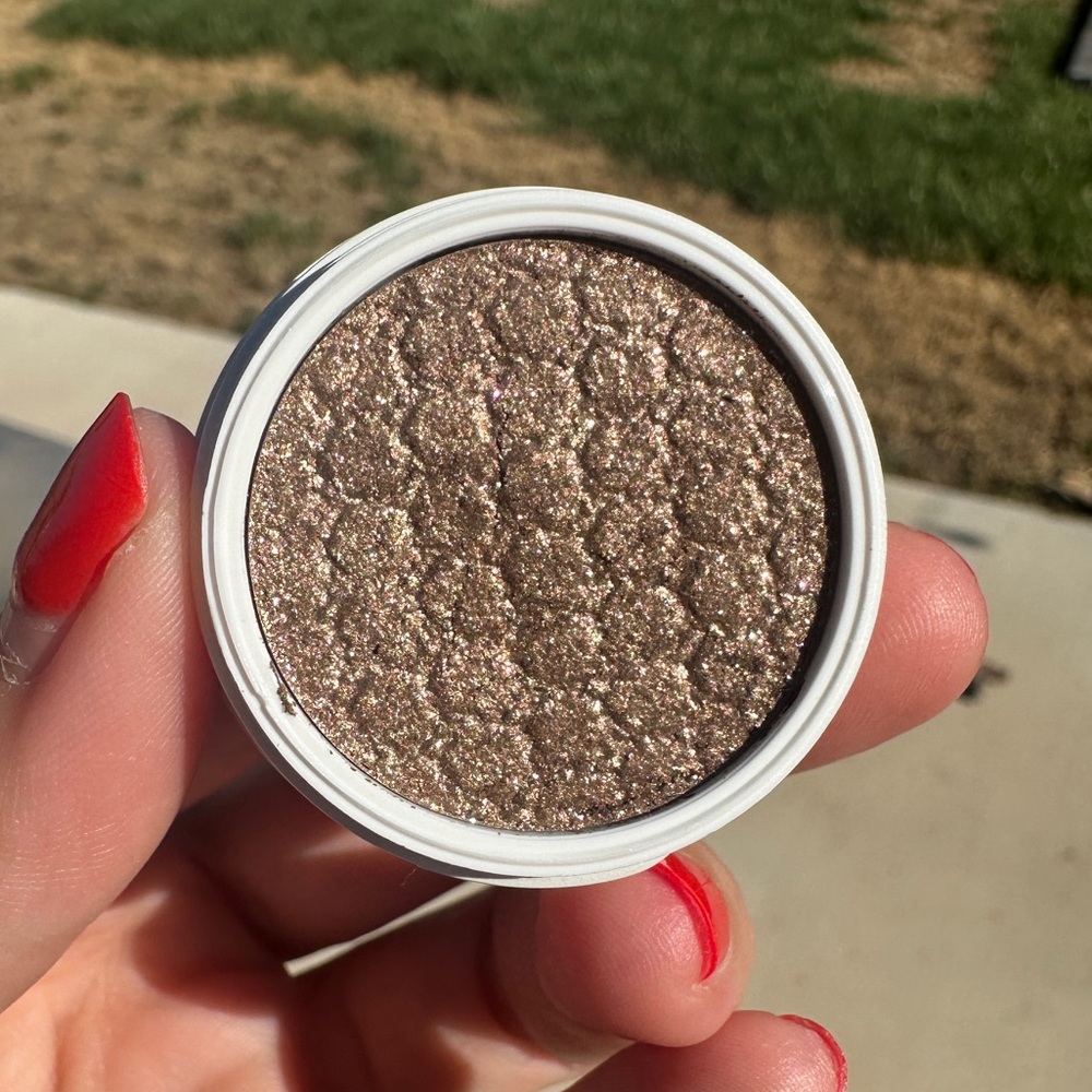 ColourPop Gold Eyeshadow Super Shock Formula